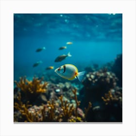 Tropical Fishes Canvas Print