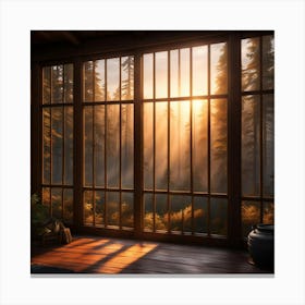 Room With A Window Canvas Print