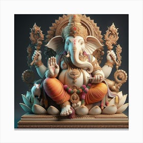 Ganesha 2 Canvas Print