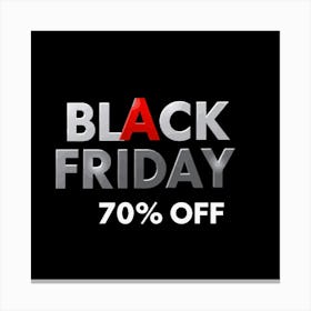 Black Friday Sell Post Templates Design (20) Canvas Print