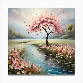 Cherry Blossom Tree 5 Canvas Print