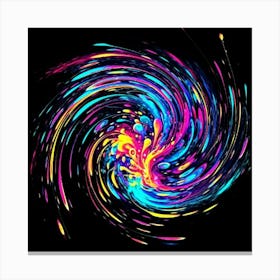 Abstract Swirl 3 Canvas Print