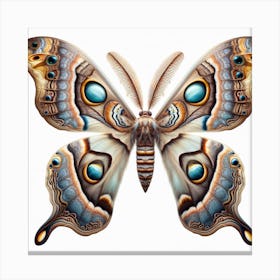 Butterfly of Argema mittrei 2 Canvas Print