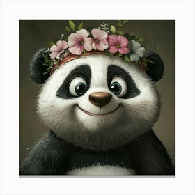 Panda Bear 7 Canvas Print