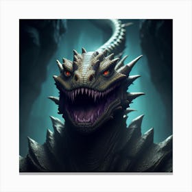 Godzilla Canvas Print