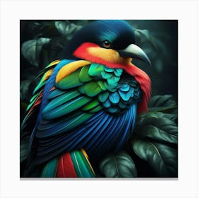 Colorful Bird 1 Canvas Print