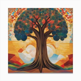 Tree Of Life 50 Canvas Print