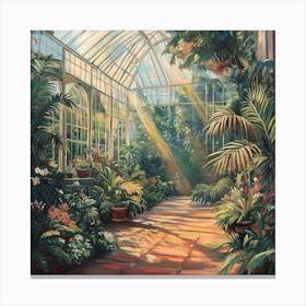 Gardens Botanical Vintage London Canvas Print