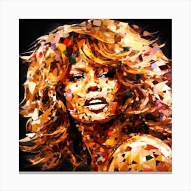 Tina Turner Young - Tina Turner Tribute Canvas Print