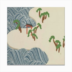 Japanese Landscape Canvas Print