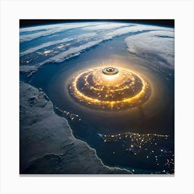 Earth'S End Canvas Print