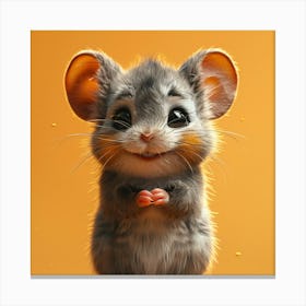 Cute Mouse 5 Canvas Print