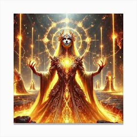 Queen Sorath Core Infusion Canvas Print