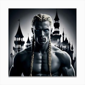 King Of The Castle Canvas Print