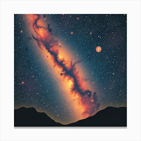 Milky Way Canvas Print