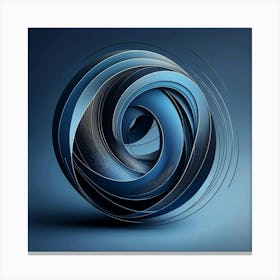 Abstract Spiral 1 Canvas Print