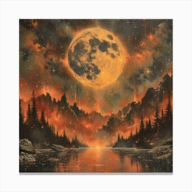 Full Moon 3 Canvas Print