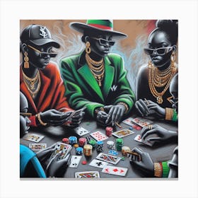 'Casino' Canvas Print