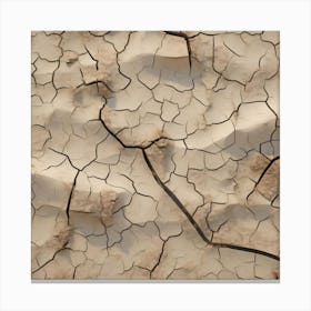 Cracked Earth 7 Canvas Print