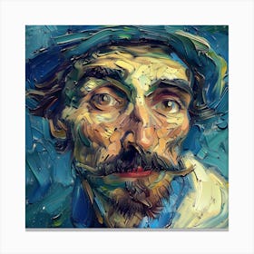 Portrait Of A Man 1 Canvas Print