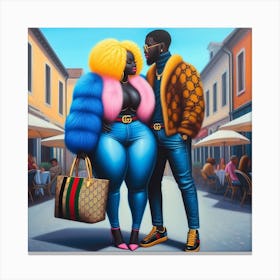 Gucci Couple 2 Canvas Print