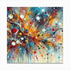 Abstract Painting Canvas Print