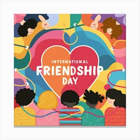 International Friendship Day 5 Canvas Print