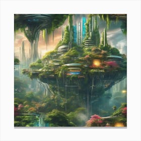 A.I. Future Canvas Print