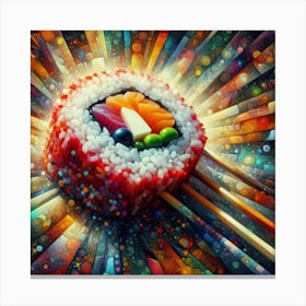 Sushi Art 1 Canvas Print