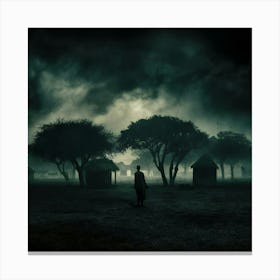 Dark Night Canvas Print