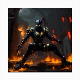 Black Panther Canvas Print