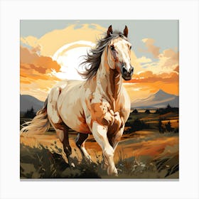 Horseback Harmony A Horse S Odyssey Canvas Print