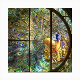 Peacock 18 Canvas Print