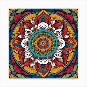 Mandala Mandala Canvas Print