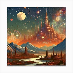 Land Of Fantasy 18 Canvas Print