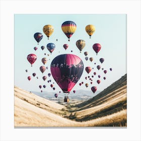 Hot Air Balloons 3 Canvas Print