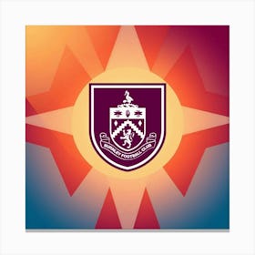 Burnley F.C Logo Wall Art 1 Canvas Print