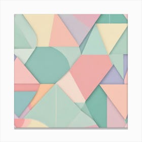 Abstract Geometric Pattern 49 Canvas Print