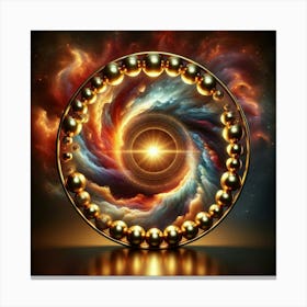 Spiral Vortex Canvas Print