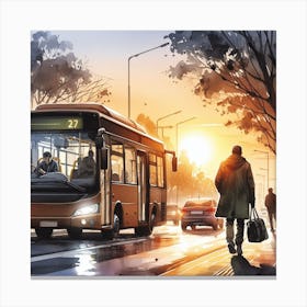 Street 1 Canvas Print