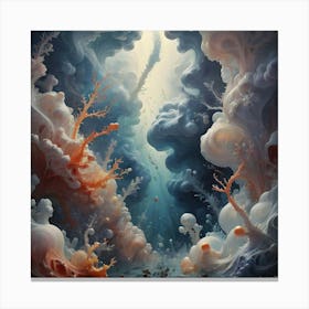 Dynamic Formation Of Life 7 Canvas Print