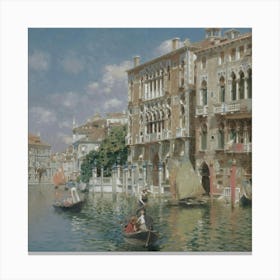 Cities Venice 14 Canvas Print