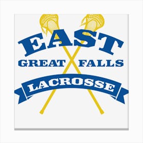 East Great Falls Lacrosse Canvas Print