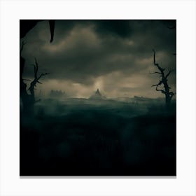 Echoes Of Malice Canvas Print