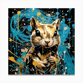 Chipmunk Canvas Print