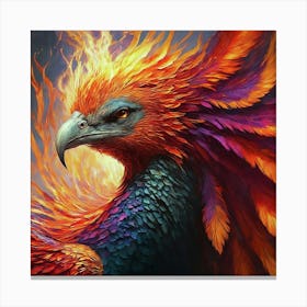 Phoenix Bird 1 Canvas Print