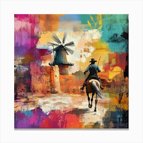 Texas Cowboy Canvas Print