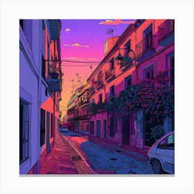 Street Art 2 Canvas Print