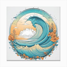 Ocean Wave Canvas Print