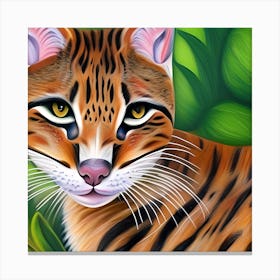 Jungle Cat Canvas Print